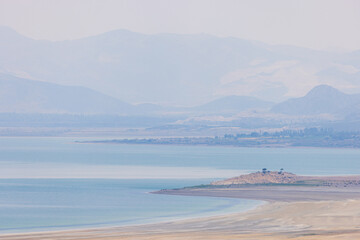 View to Lake Burdur and surroundings