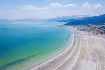 View to Lake Burdur and surroundings
