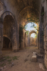 View to the ruins of The İncir Han caravanserai