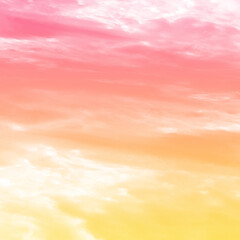 파스텔톤 구름 하늘