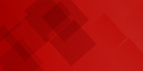 Abstract red background. Bright geometric vector background with overlapping red diamond shapes.
