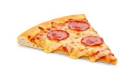Delicious Pepperoni Pizza Slice A Mouthwatering Close-Up