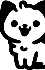 cartoon, panda, animal, illustration, vector