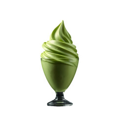 Indulge in this creamy matcha ice cream swirl a delightful treat for your senses pure bliss