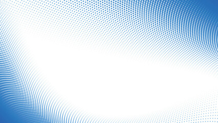 Blue gradient halftone background for modern abstract digital design graphic wallpaper and web layout