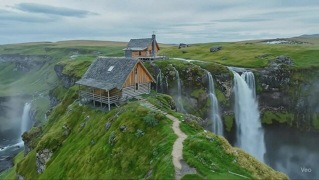 Hideaway Among Giants: The Cabin at the Crossroads of the Falls