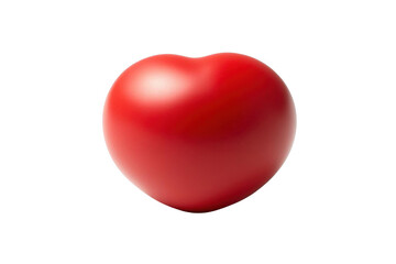 Red Heart Shape on Dark Background with Valentine's day