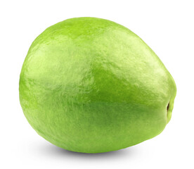 Ripe guava isolated on transparent background