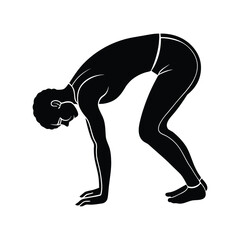 Yoga Pose Mastering the Intense Forward Bend for Flexibility and Strength