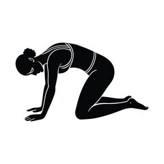 yoga stretching exercises.Strengthening Your Core A Guide to the Cat Pose in Yoga