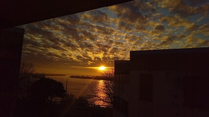 sunset in the city © Ailn