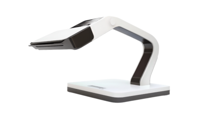 AI-powered document scanner,Transparent background, PNG file