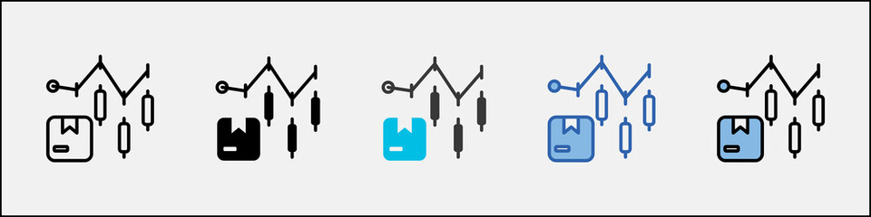 Trade Icon Pack Multistyle Illustration