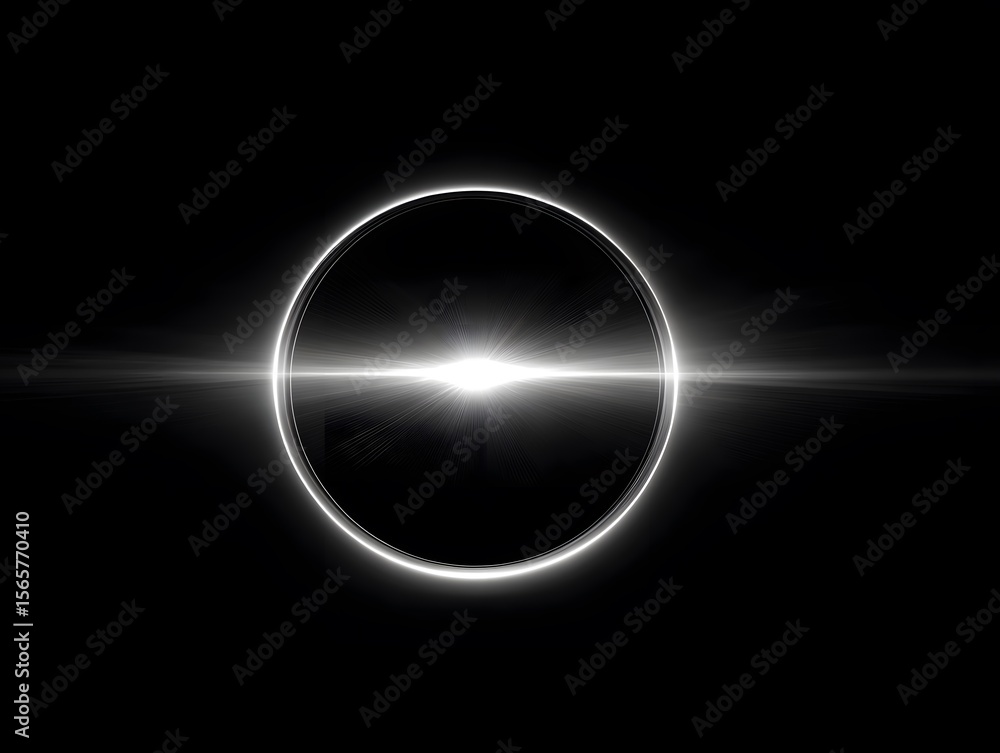 Poster an ethereal celestial spectacle unfolds against the deep black canvas of space, capturing the awe-in