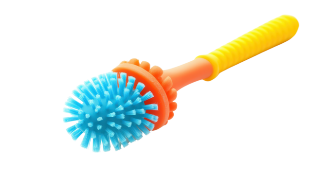 Baby bottle brush cleaner Transparent background, PNG file - Powered by Adobe