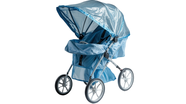 Baby stroller rain cover Transparent background, PNG file - Powered by Adobe