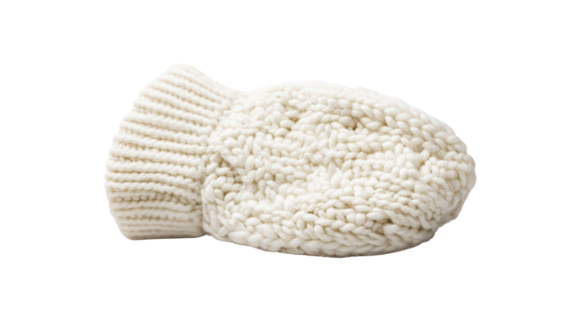 Baby teething mitten Transparent background, PNG file