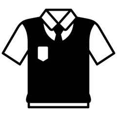 male school uniform icon