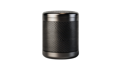 Bluetooth speaker for educational podcasts, Transparent background, PNG file