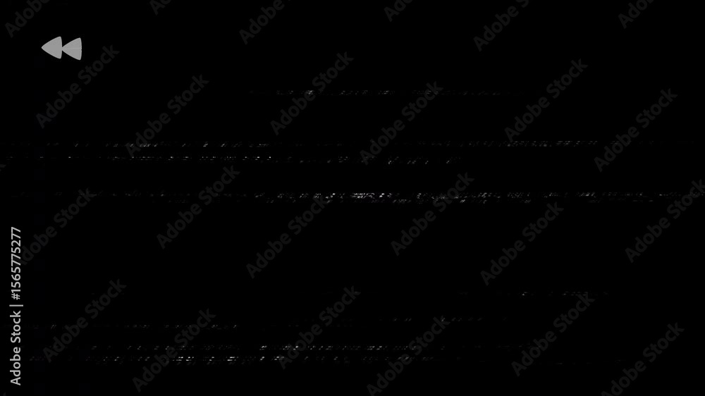 Poster analog vhs with error screen damage and noisy glitch effects. 4k