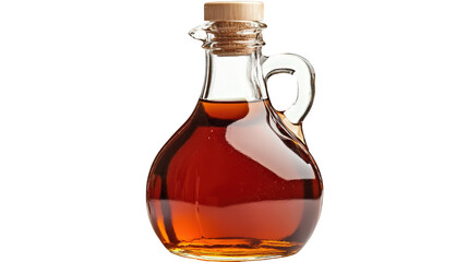 Bottle of maple syrup Transparent background, PNG file