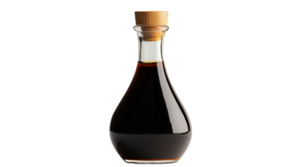 Bottle of soy sauce Transparent background, PNG file