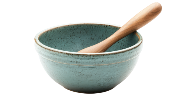 Ceramic mixing bowl Transparent background, PNG file