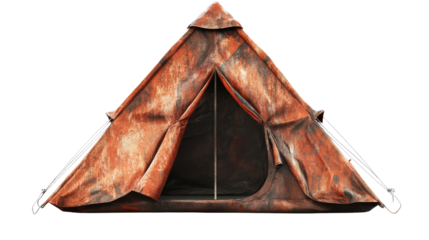 Camping tent Transparent background, PNG file