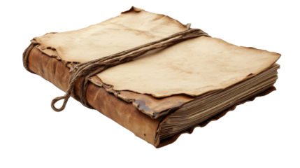 Clipboard with blank paper, Transparent background, PNG file