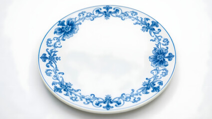 Decorative Floral Plate