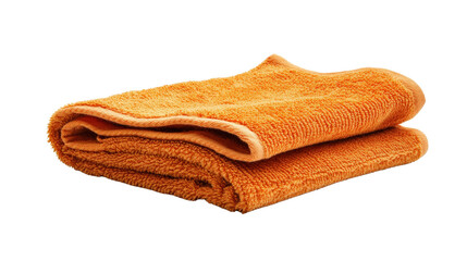 Cleaning cloth folded neatly Transparent background, PNG file
