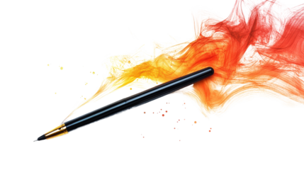 Digital pen with pressure sensitivity, Transparent background, PNG file