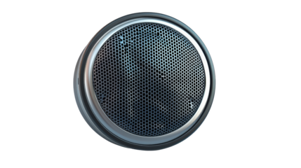 Conference speakerphone round, Transparent background, PNG file