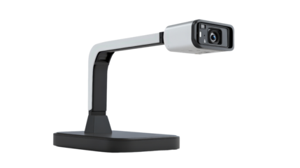Document camera for live teaching, Transparent background, PNG file