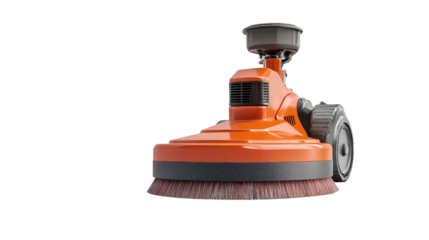 Floor buffer machine Transparent background, PNG file