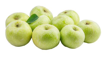 Green apple Transparent background, PNG file
