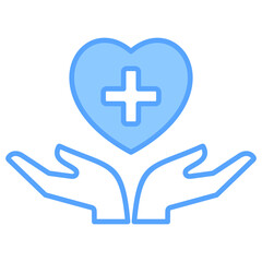 Healthcare Blue Icon