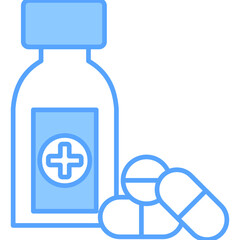 Medicine Blue Icon