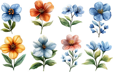 seamless pattern with flowers