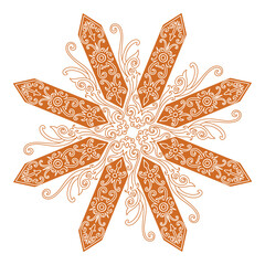 Dayak ethnic ornaments © Rusdi Maulana