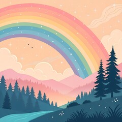 Modern Abstract Background with Artistic Gradient and Minimal Elements