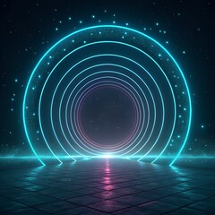 Modern Abstract Background with Artistic Gradient and Minimal Elements