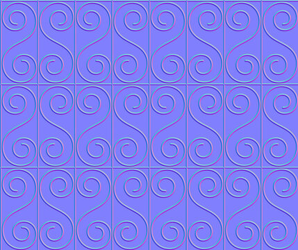 swirled pattern (completely seamless pattern)
