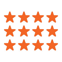 set of star icons