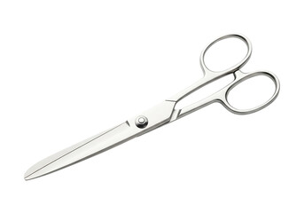 Obraz premium Sharp Scissors Precision Cutting Tool for Various Tasks, High-Quality Stainless Steel