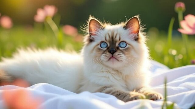 "Blue-Eyed Bloom"
