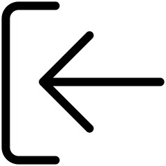 sign in icon for user interface, user experience, website, application, printing, document, poster design, etc