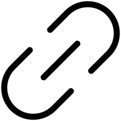 hyperlink icon for user interface, user experience, website, application, printing, document, poster design, etc