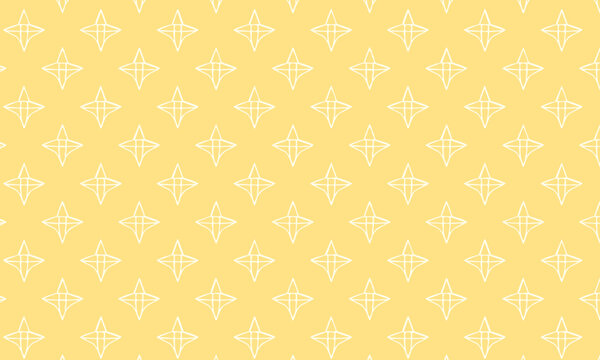 Simple Orange Geometric Shape Pattern - Modern Abstract Background