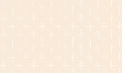 Subtle Minimalist Cross Pattern - Elegant Beige Geometric Background